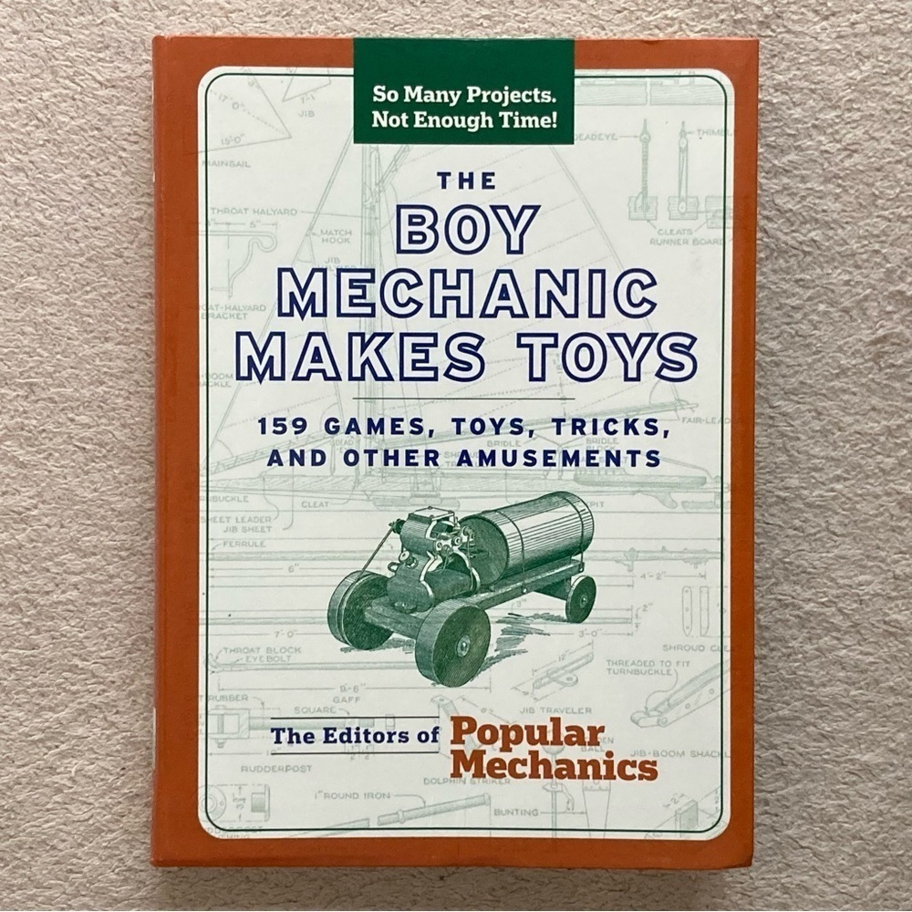 The Boy Mechanic Paperback Books Set of 2-2006-Toys-Build-Popular Mechanics